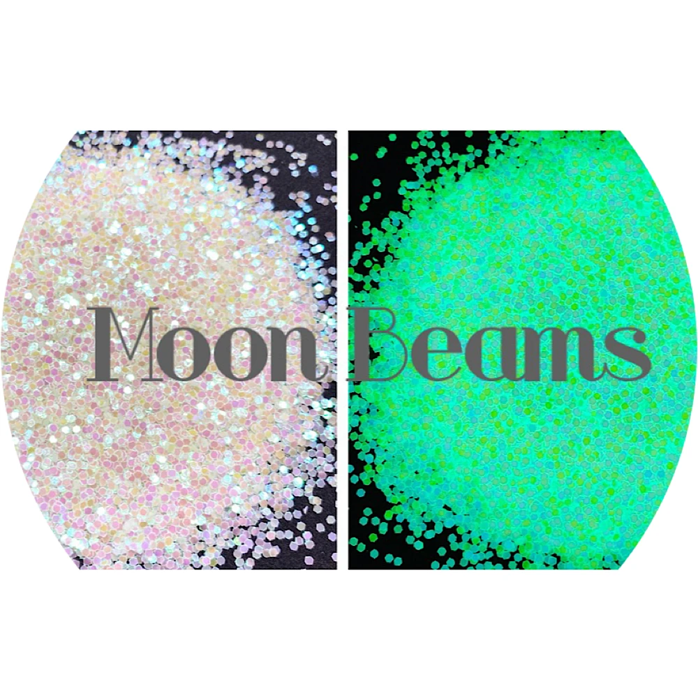 Polyester Glitter - Moon Beams - Glow in the Dark by Glitter Heart Co.™