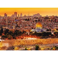 3000 piece Jigsaw Puzzles - The roofs of Jerusalem, ancient city, Religious center, Israel, Adult Puzzles, Trefl 33032