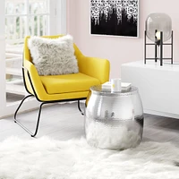 Zuo Modern Solo Side Table Silver