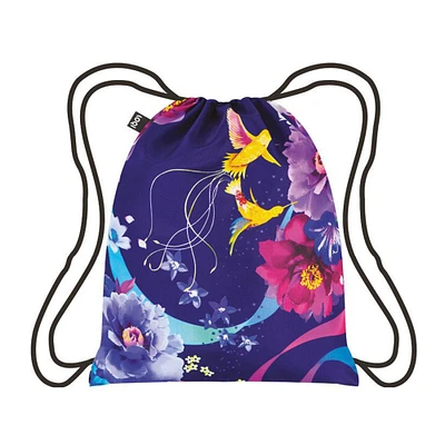 LOQI Shinpei Naito Hummingbirds Backpack, Multicolor