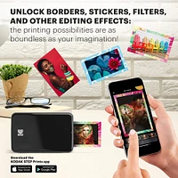 Kodak Step Mobile Instant Photo Printer, Portable Printer Compatible with iOS & Android