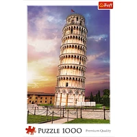 1000 Piece Jigsaw Puzzles, Pisa Tower, Leaning Tower of Pisa Puzzle, Tuscany Italy Puzzle, Adult Puzzles, Trefl 10441