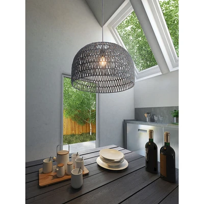 Zuo Modern Paradise Ceiling Lamp Gray