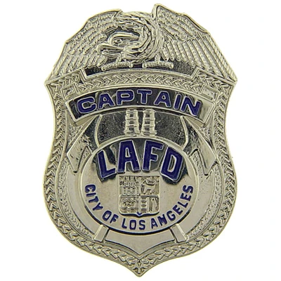 Los Angeles Fire Department Captain Pin 1"