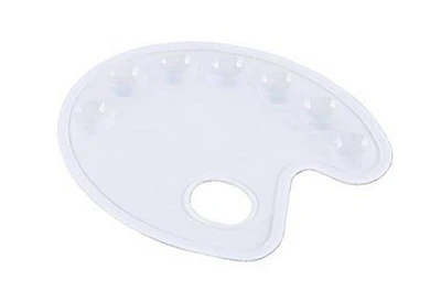 Oval Plastic Palette 7 Well