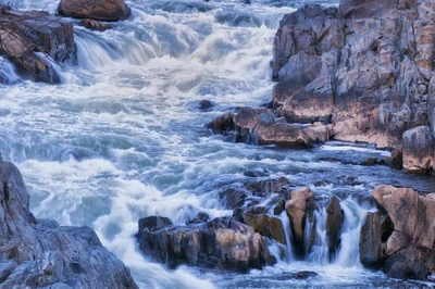 Virginia, Great Falls Rapids on Potomac River by Jay OBrien - Item # VARPDXUS47BJA0034