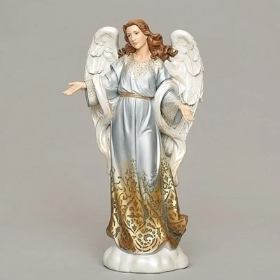 Roman 12" Angel with Open Arm Christmas Tabletop Figurine