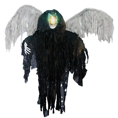 The Costume Center 42" Black and Gray Hanging Winged Reaper Halloween Prop