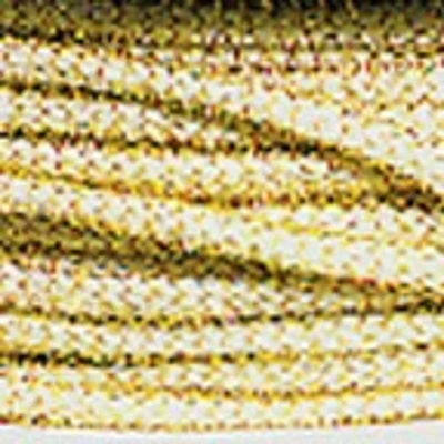 The Ribbon People Gold Braided Link Craft Cord 0.25" x 55 Yards