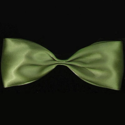 The Ribbon People Olive Green Double Face Craft Ribbon 0.25" x 330 Yards