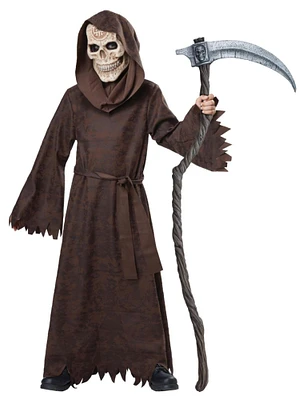 The Costume Center Brown and Gray Ancient Reaper Child Costume - Large