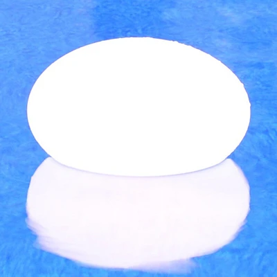 The Pool Supply Shop 12" OroRemote Controlled Portable LED Illuminated Color Changing Oval