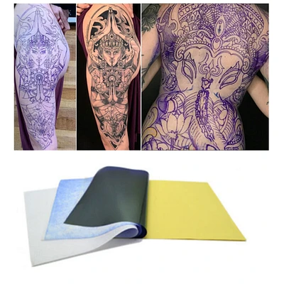 Kitcheniva 25PCS Tattoo Transfer Paper Stencil Hectograph Sheets