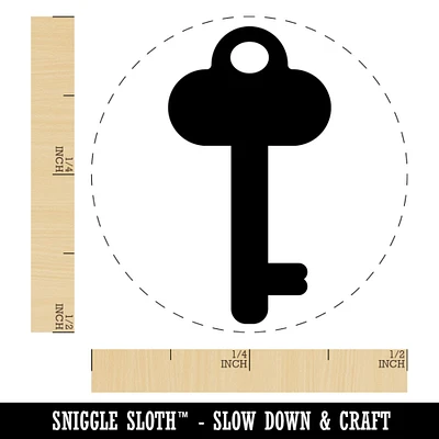 Key Simple Self-Inking Rubber Stamp for Stamping Crafting Planners