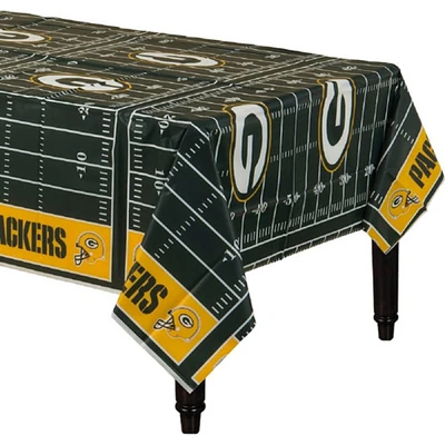 NFL Green Bay Packers All Over Plastic Table Cover