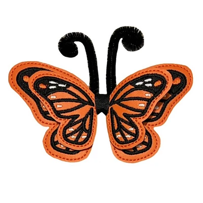 Double Layer Butterfly Vinyl Hair Bow