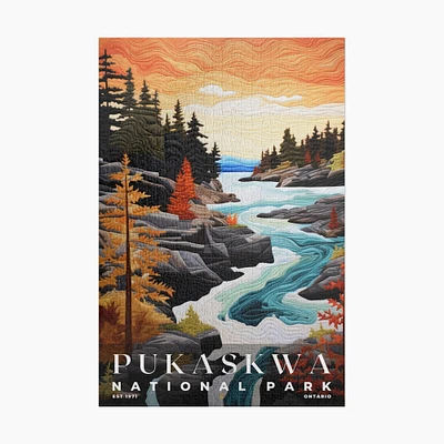 Pukaskwa National Park Jigsaw Puzzle, Family Game