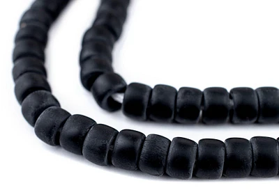 TheBeadChest Black Padre Beads (8mm)