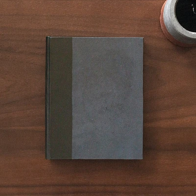 Black - Journal | Sketchbook | Notebook - Handmade-paper bound hardcover book