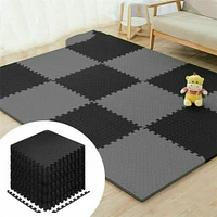 60cm Thick Gym Flooring Interlocking Floor Mats Eva Soft Foam Mat Yoga Tiles x12