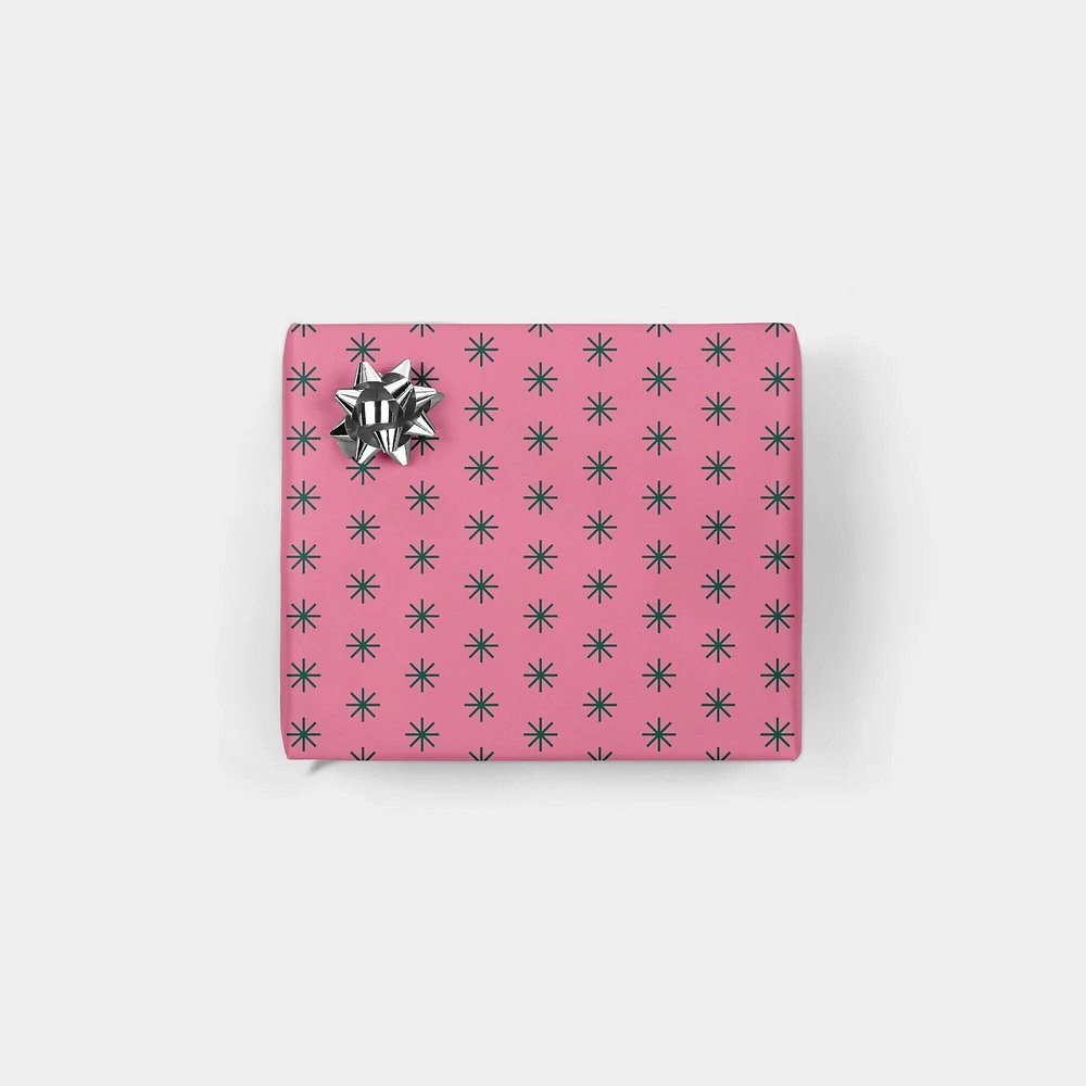 Minimal Bow Holiday Gift Wrap