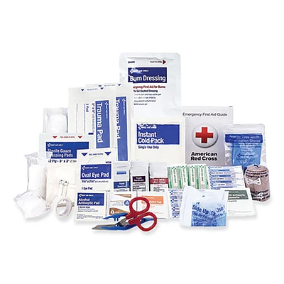 First Aid Only 50 Person ANSI A Refill Kit, ANSI 2021 Compliant, 184 Pieces