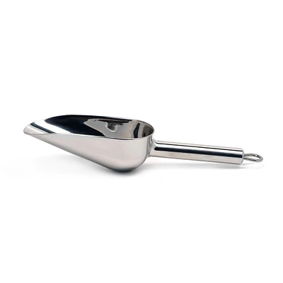 Contemporary Home Living Stainless Steel Medium Measuring Scoop - 9"