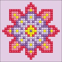 Diamond Dotz Flower Mandala 2 Diamond Painting Artwork Kit