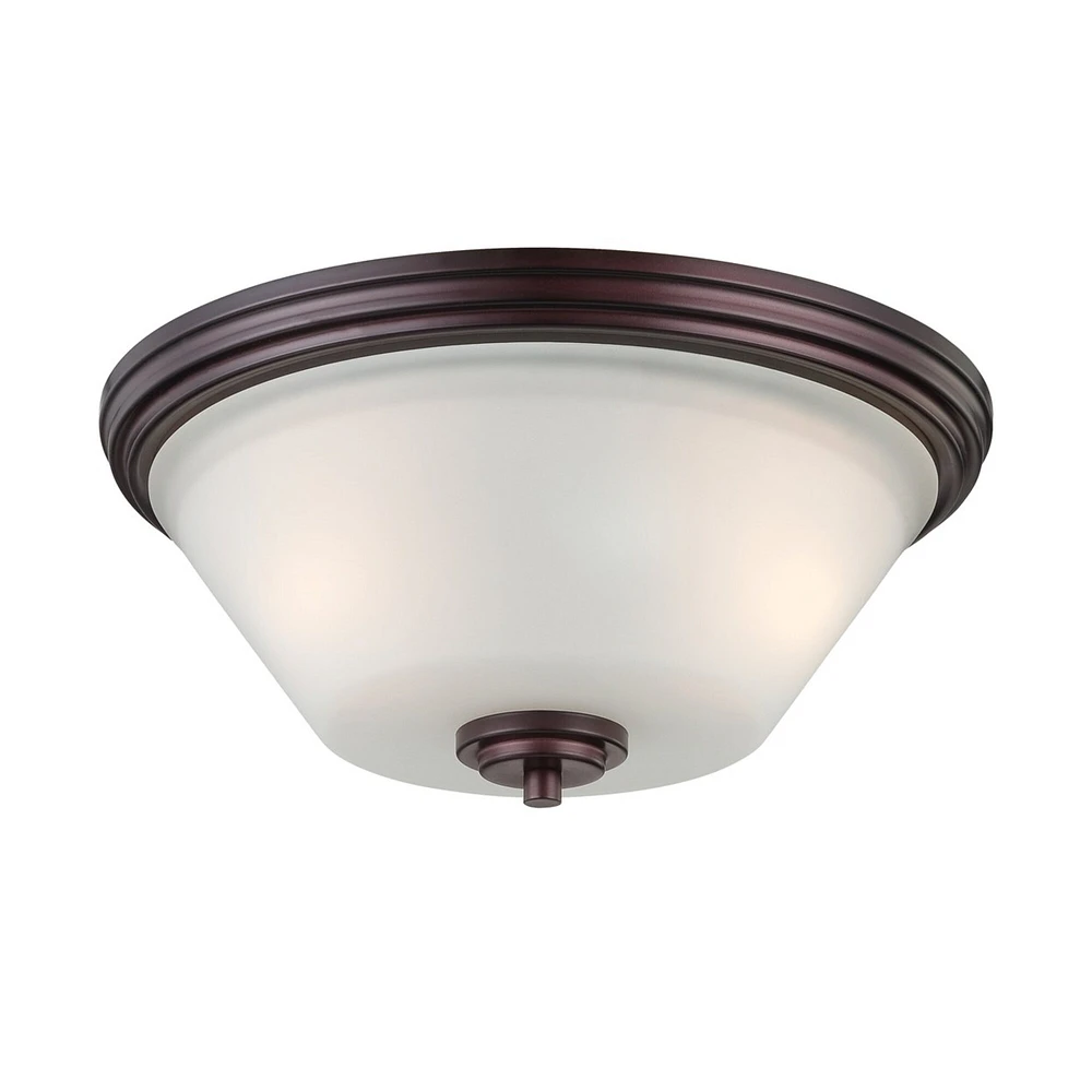 Thomas Pittman 14 Wide 2-Light Flush Mount