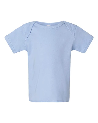 Rabbit Skins - Infant Baby Rib Tee 5 oz 100% combed ring-spun cotton | Comfort and style with our Baby Rib Tee, a versatile ribbed T-shirt designed for infants and toddlers