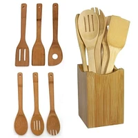 Kitcheniva 6 Piece Wooden Cooking Spatula