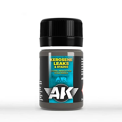 AK Interactive: Kerosene Leaks and Stains (35ml Bottle)