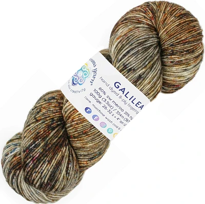Living Dreams Yarn Galilea: Colorful Superwash Merino Sock Yarn. Super Soft and Strong. Hand Dyed to Perfection