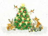 Oh Christmas Tree XHD107 Counted Cross Stitch Kit