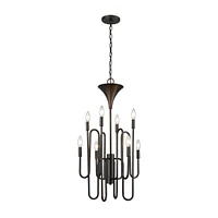 Elk Showroom Decatur 19 Wide 8-Light Chandelier