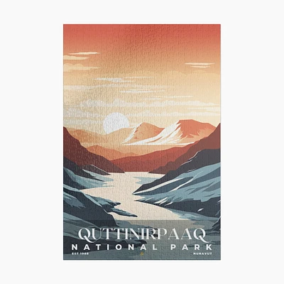 Quttinirpaaq National Park Jigsaw Puzzle, Family Game