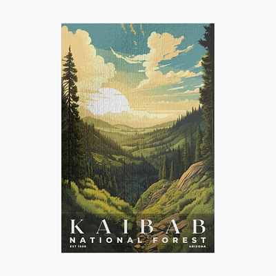 Kaibab National Forest Jigsaw Puzzle, Family Game