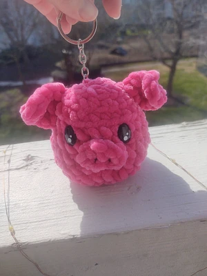 Pig Keychain