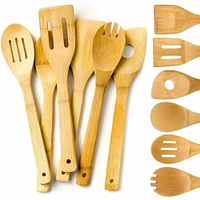 Kitcheniva 6 Piece Wooden Cooking Spatula