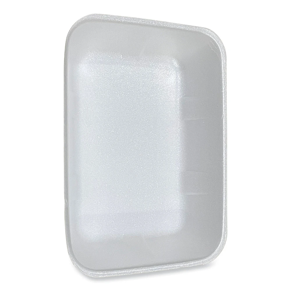 GEN Meat Trays, #20K, 12 x 8.7 x 2.45, White, 250/Carton