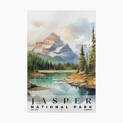 Jasper National Park Jigsaw Puzzle, Family Game