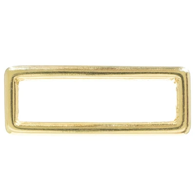 Sand Casted Solid Brass Rectangle Buckle Loop – Crafting DIY Projects and More