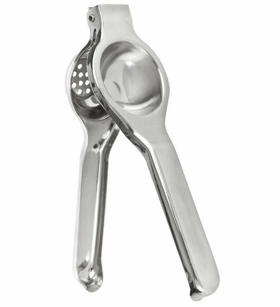 Lemon Squeezer Lime Juicer Clip Fruit Orange Citrus Manual Stainless Steel Tool