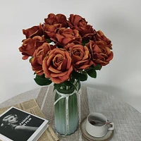 12 Pcs Artificial Roses for Wedding & Any Occasions