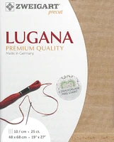 Precut  Zweigart Lugana Vintage 25 count Vintage Country Mocha 3835/3009