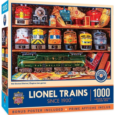 MasterPieces Lionel Trains - Well Stocked Shelves 1000 Piece Puzzle