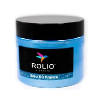 Rolio - 1 Jar Mica Powder (Bleu Du France) - 50g / 1.8 oz