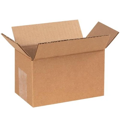MyBoxSupply 6 x 3 x 3" Long Corrugated Boxes, 25 Per Bundle