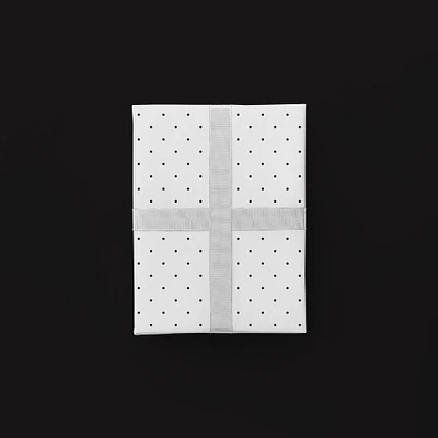 Vintage Black Dot Gift Wrap