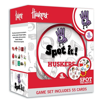 MasterPieces Nebraska Cornhuskers Spot It! Card Game